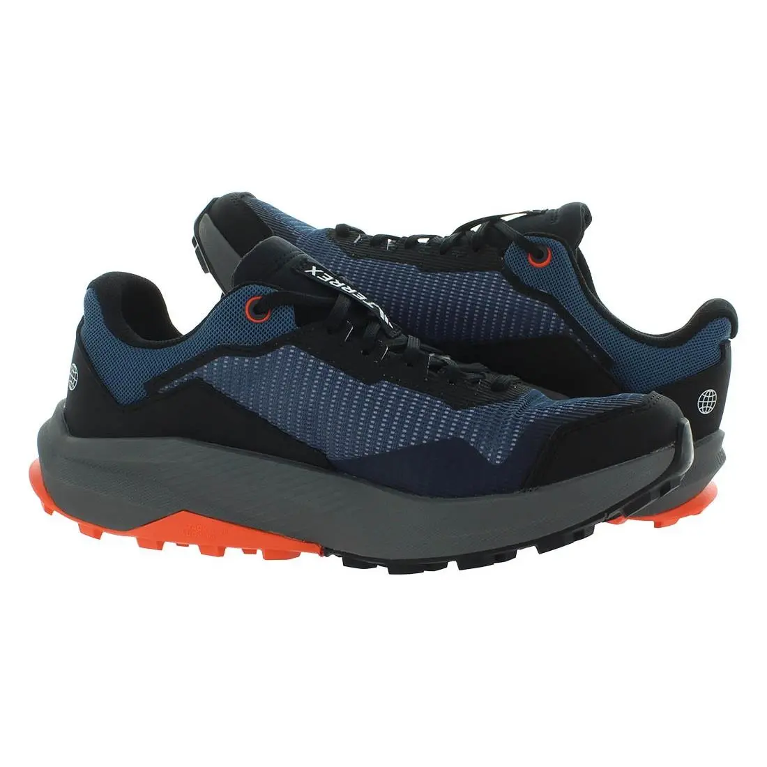Adidas shoes - Wonder Steel/Core Black/Impact Orange, Main: Blue (UPC: 195748023319) 1