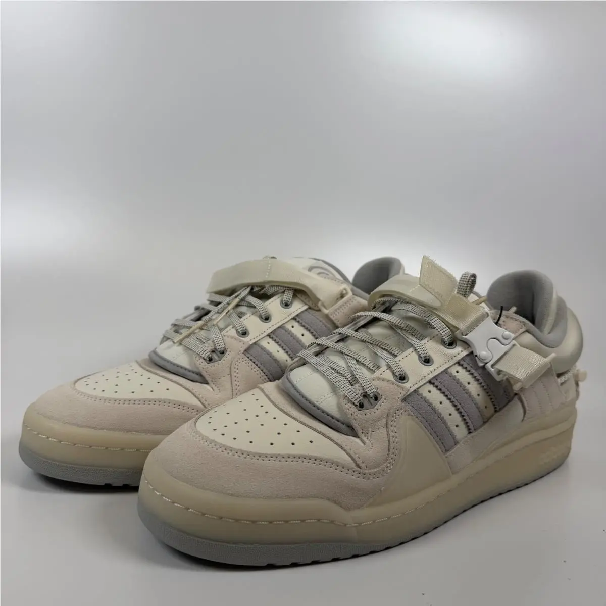 Adidas Forum Buckle Low Bad Bunny Last Forum White HQ2153 Mens Size 14 Sneaker
