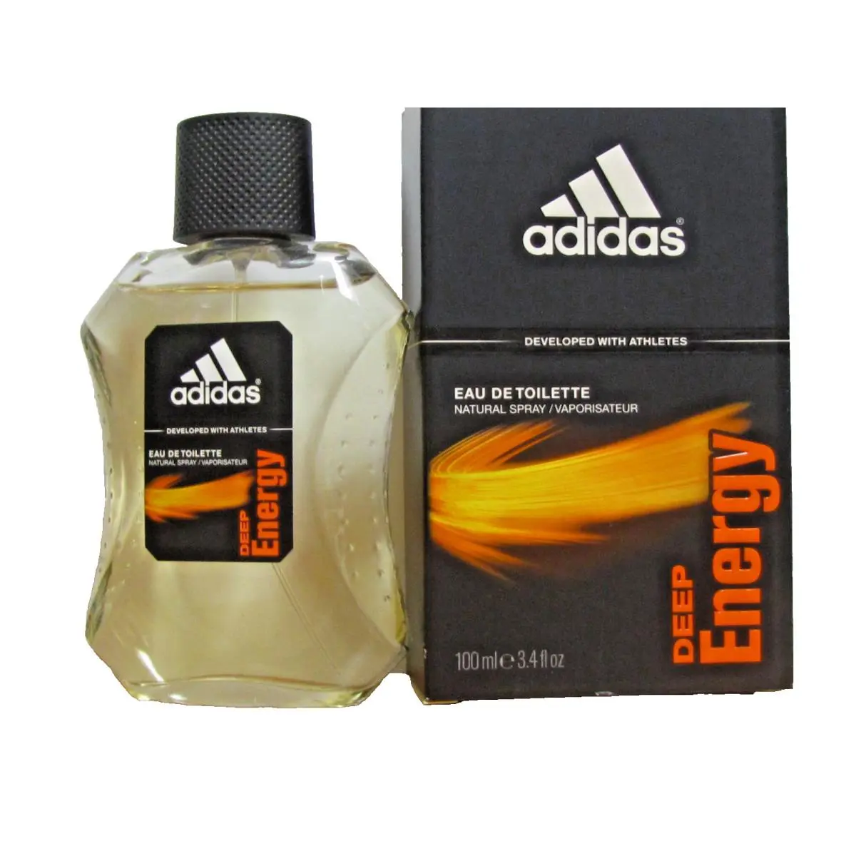 Deep Energy By Adidas Men Cologne 3.4oz Eau de Toilette Spray