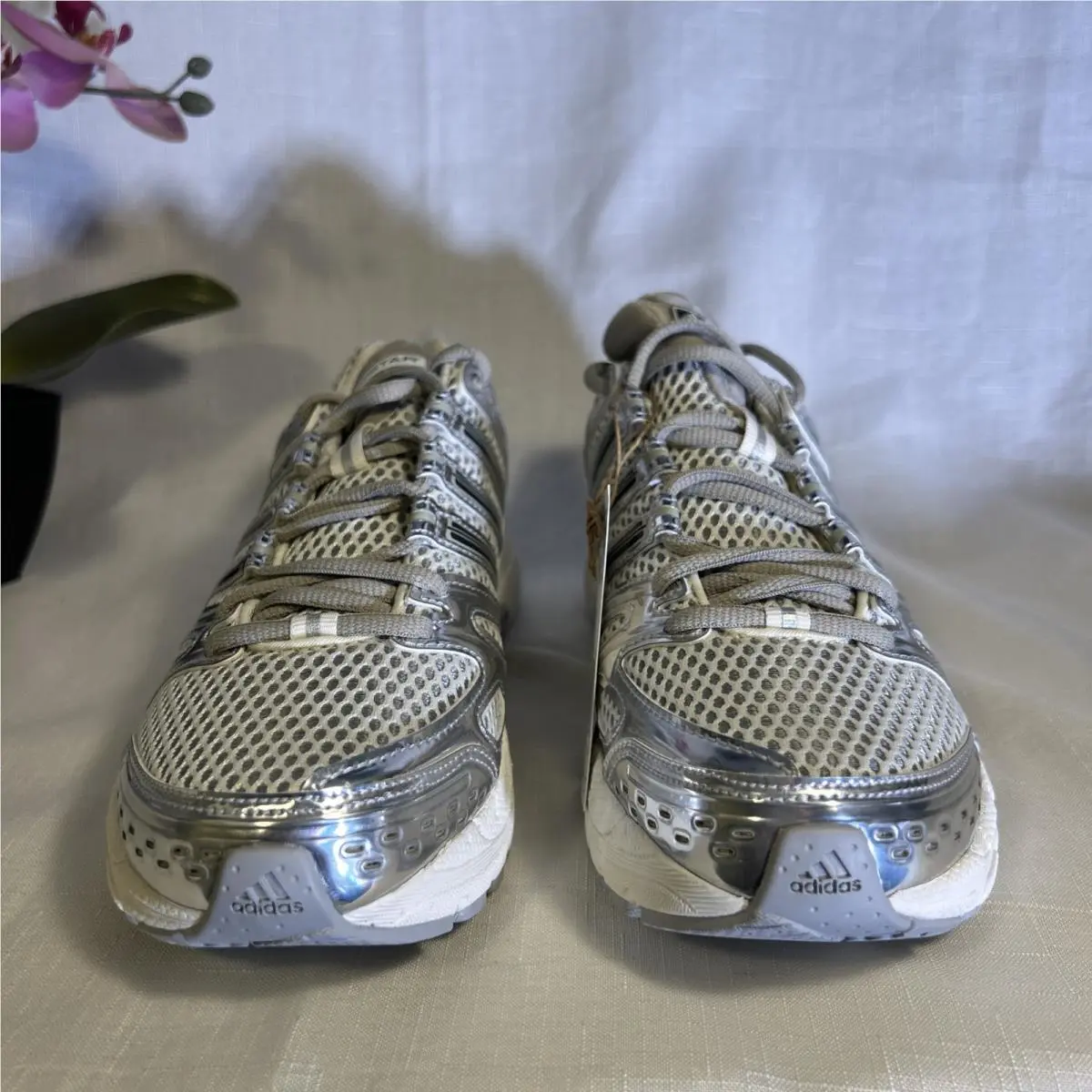 Adidas shoes - adidas Adistar Control 5 - Adistar Control - KJ2285 - White/Silver 0