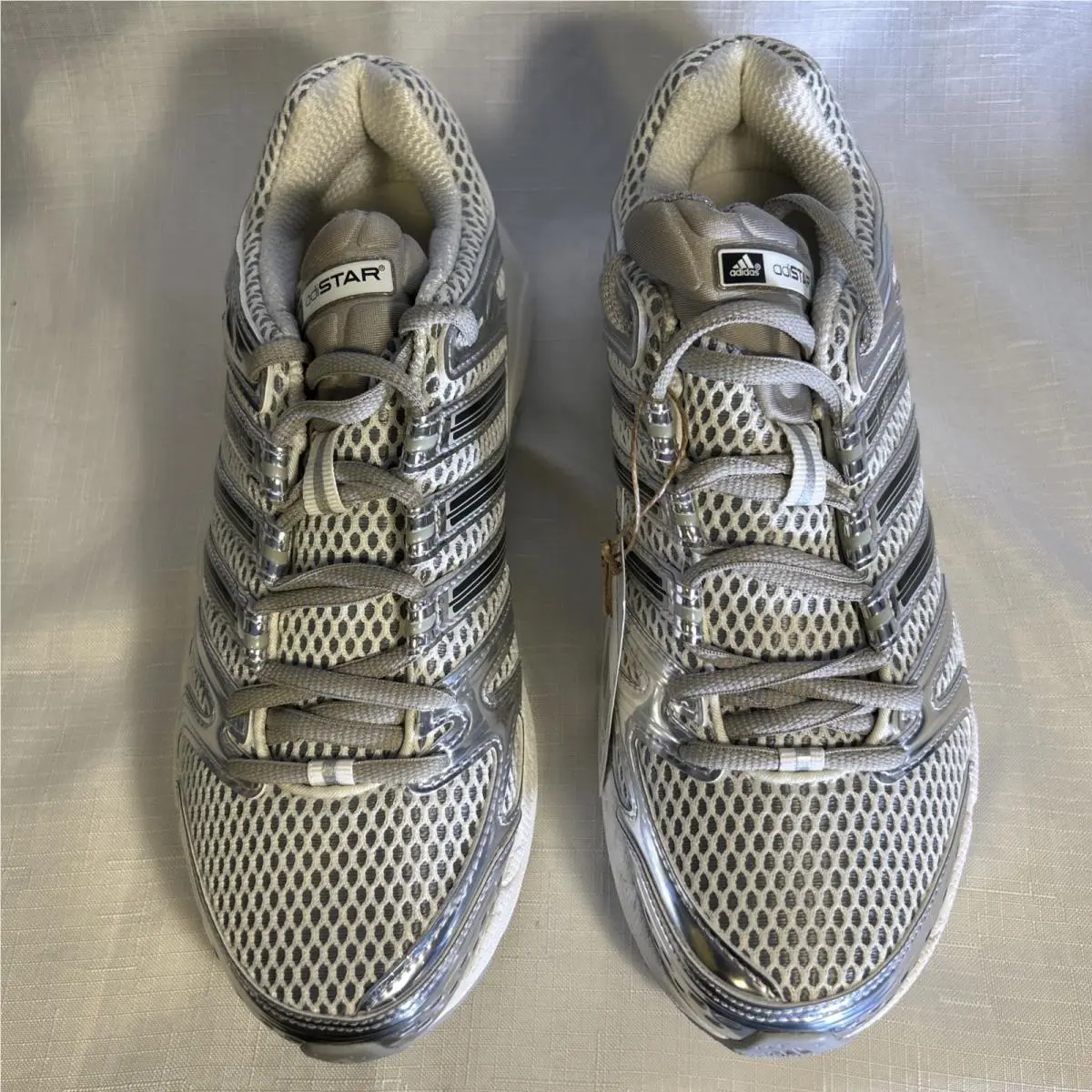 Adidas shoes - adidas Adistar Control 5 - Adistar Control - KJ2285 - White/Silver 1