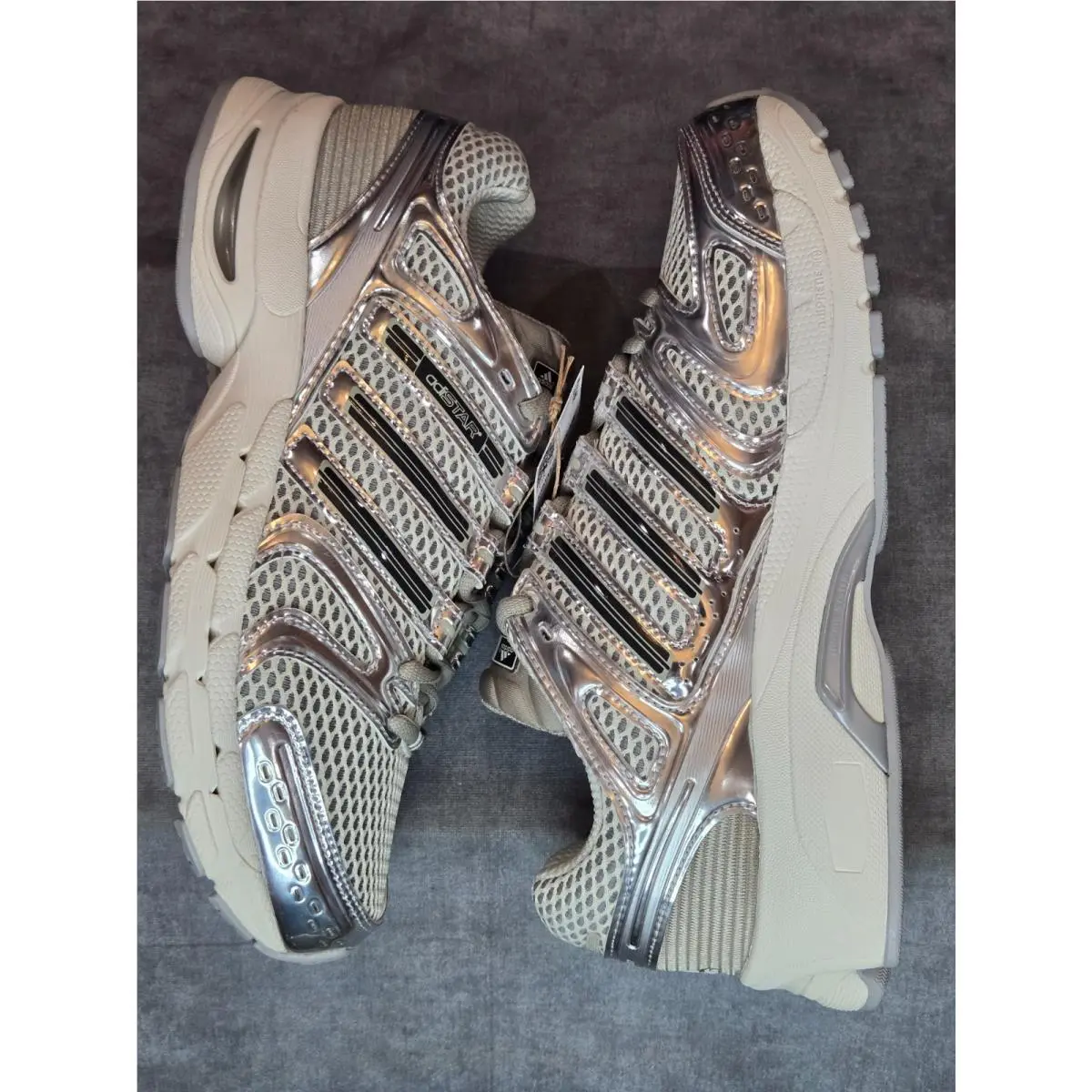 Adidas shoes - adidas Adistar Control 5 W - KJ2285 - Silver 3