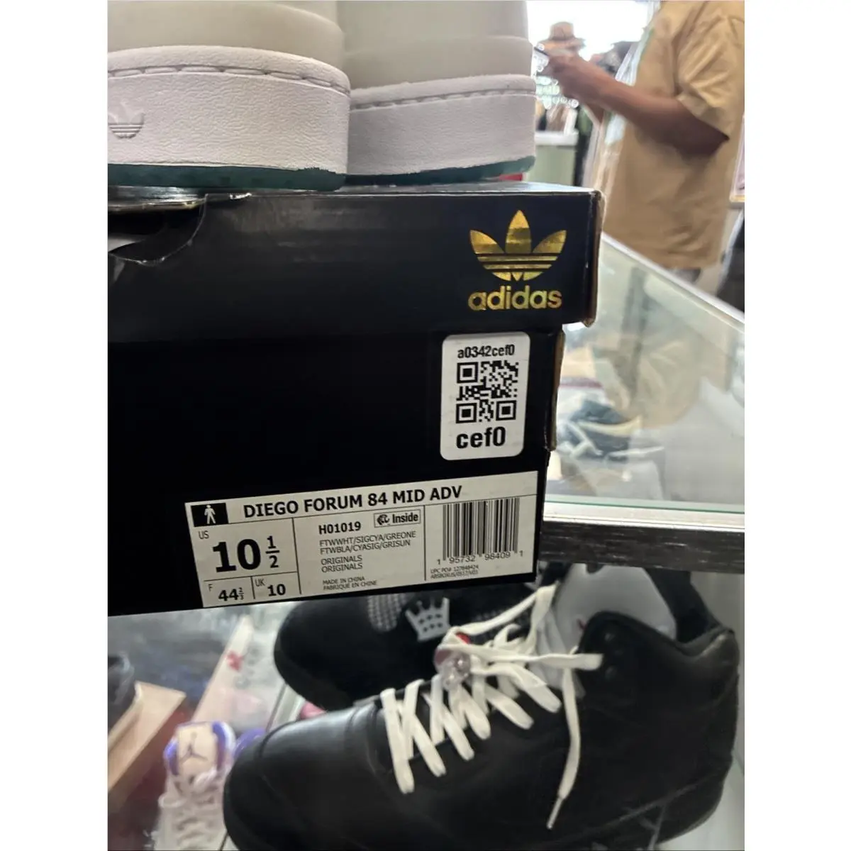 Adidas shoes - adidas Originals - Originals - H01019 - Footwear White/ Signal Cyan/ Grey One (UPC: 195732987863) 13