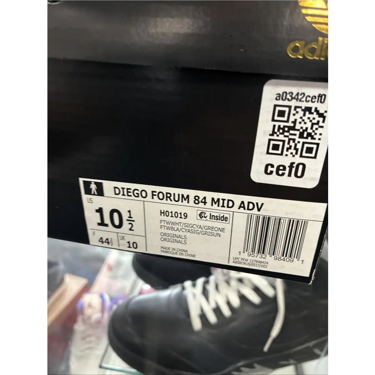 Adidas shoes - adidas Originals - Originals - H01019 - Footwear White/ Signal Cyan/ Grey One (UPC: 195732987863) 0