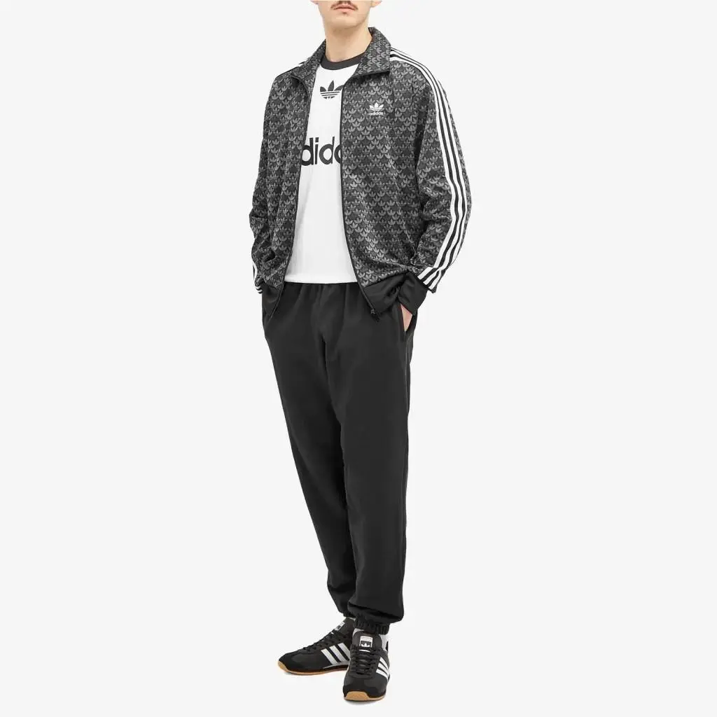 Adidas clothing - adidas Firebird - Firebird - IS0218 - Black 4