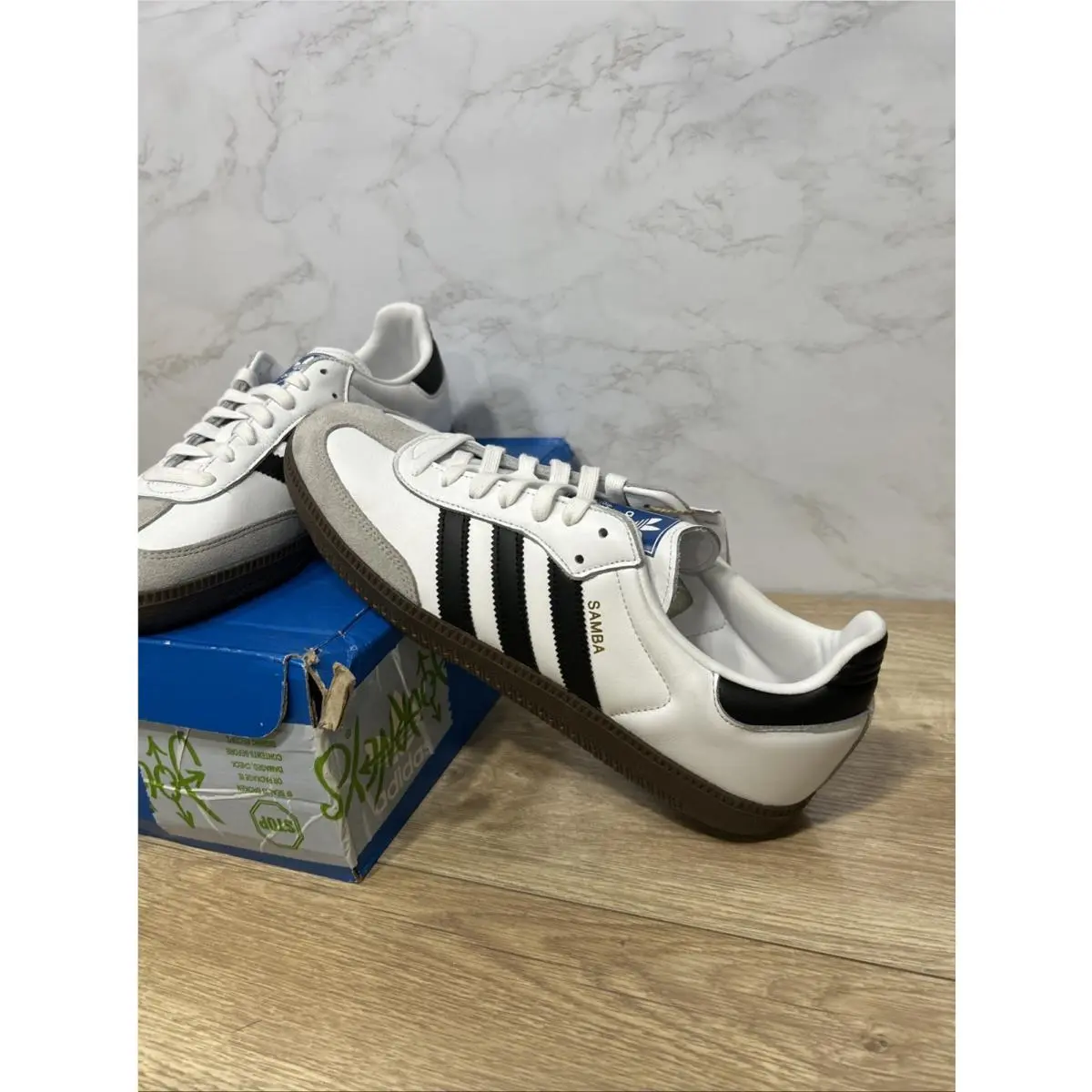 Adidas shoes - adidas Samba OG - Samba - White (UPC: 0191040929922) 9