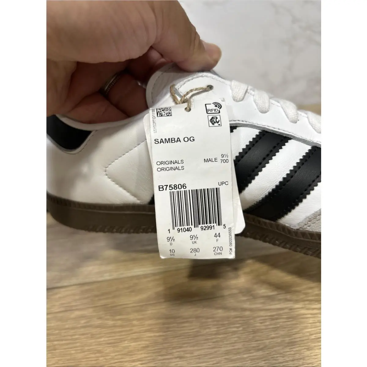 Adidas shoes - adidas Samba OG - Samba - White (UPC: 0191040929922) 1