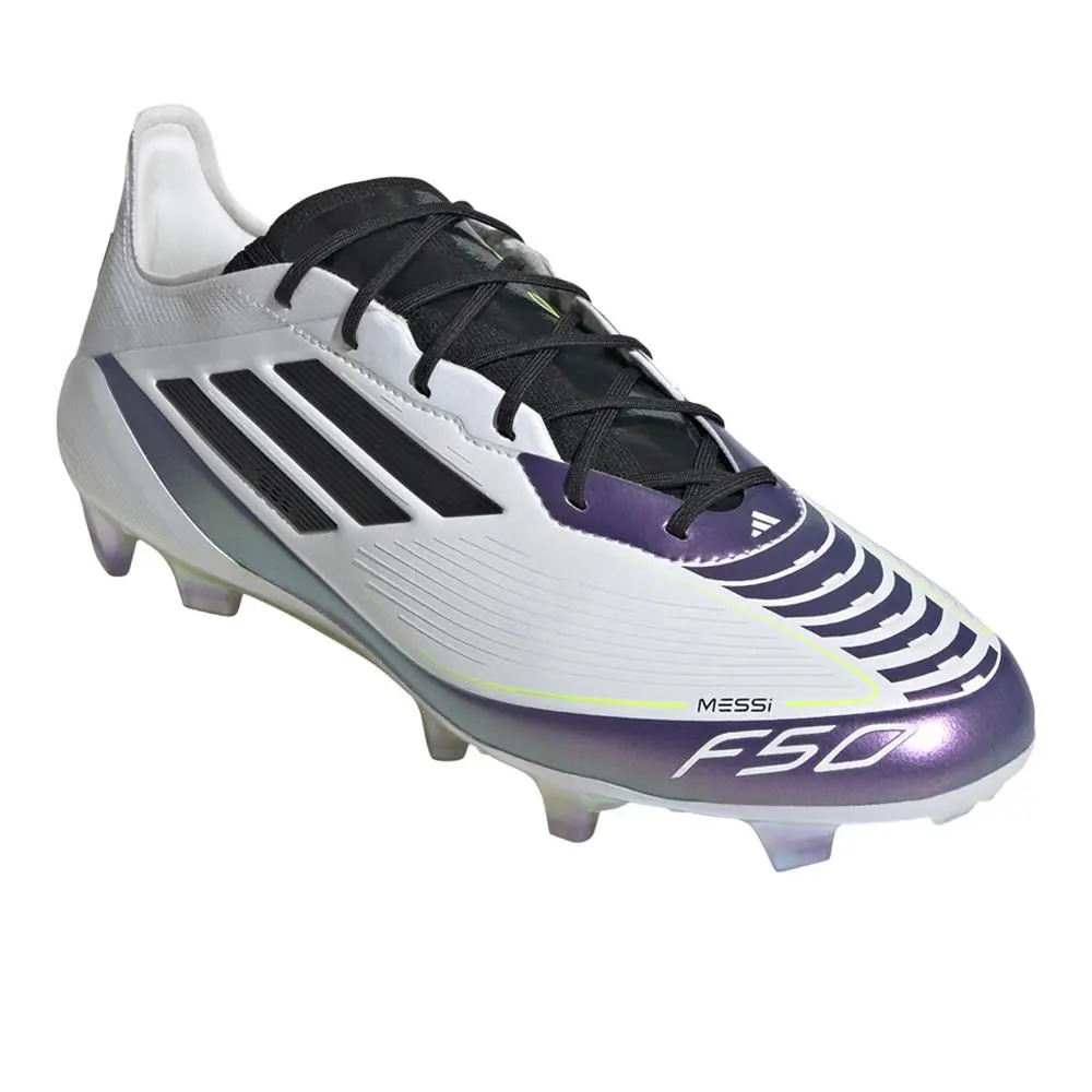 Adidas shoes - adidas F50 Elite Messi Firm Ground Soccer Cleats - IE9063-A - Black, White (UPC: 197609829696) 0
