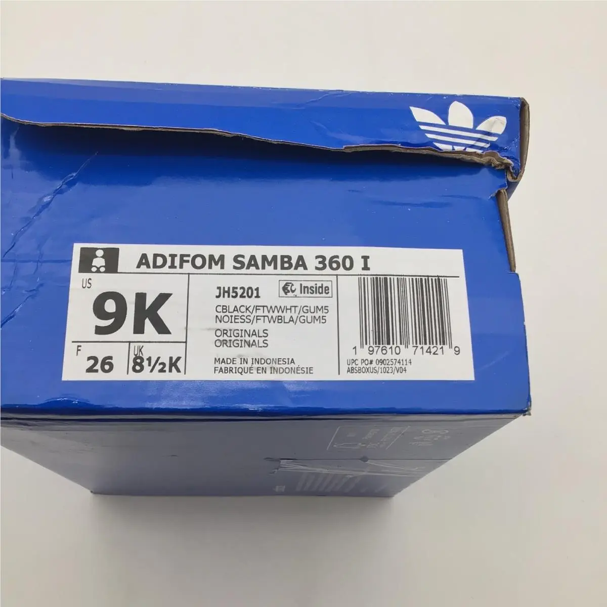 Adidas shoes - Adifom Samba 360 I - Adifom Samba - Black 6