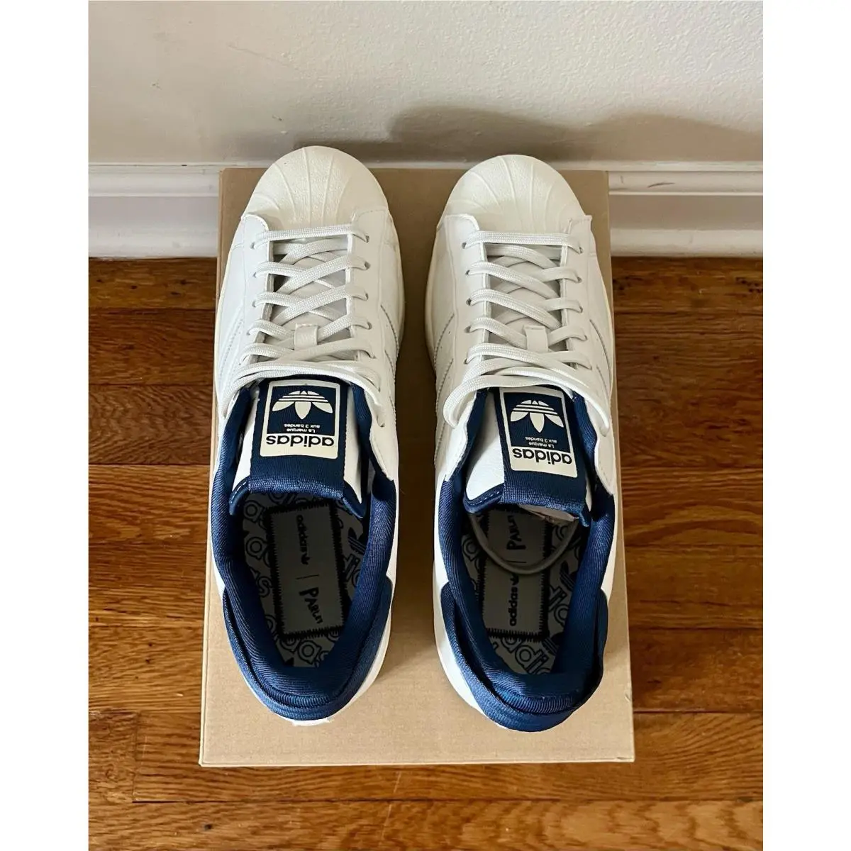 Adidas shoes - adidas Superstar - Superstar - GW2045 - White/White-Navy (UPC: 594854697047) 4