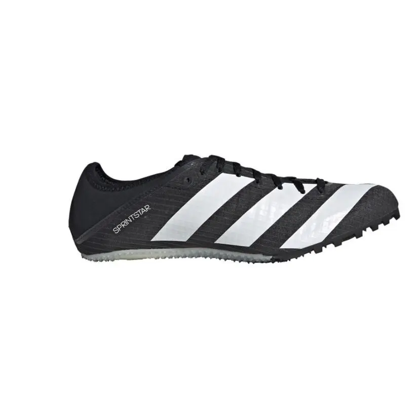 Sprintstar US 5.5 Track Field Spikes Shoes Black White Eur 38 Unisex by Adidas