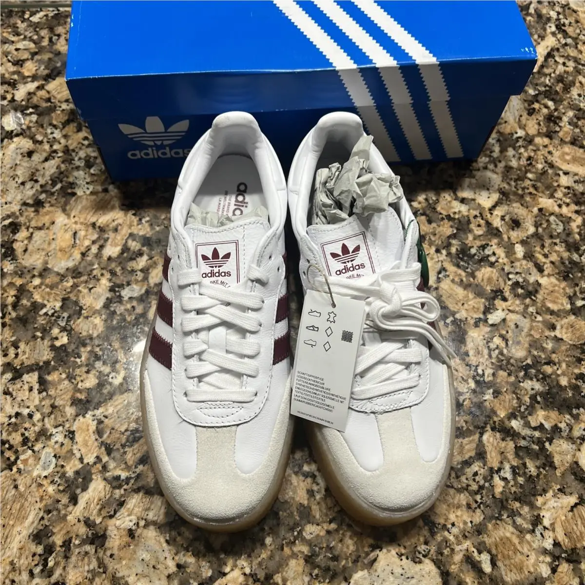 Adidas shoes - Sambae W - Sambae - White (UPC: 4067892433466) 3