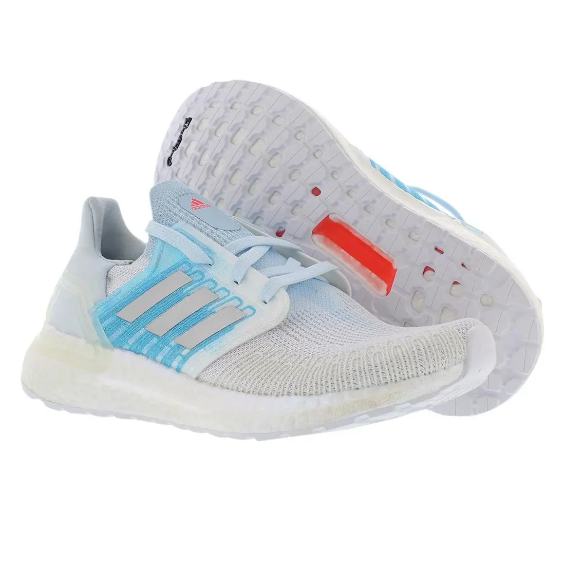 Adidas Ultraboost 20 W Womens Shoes Size 8 Color: White/blue