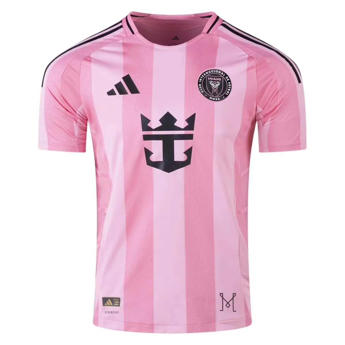 Mens  Inter Miami CF 25/26 Messi Home Jersey - Pink by Adidas