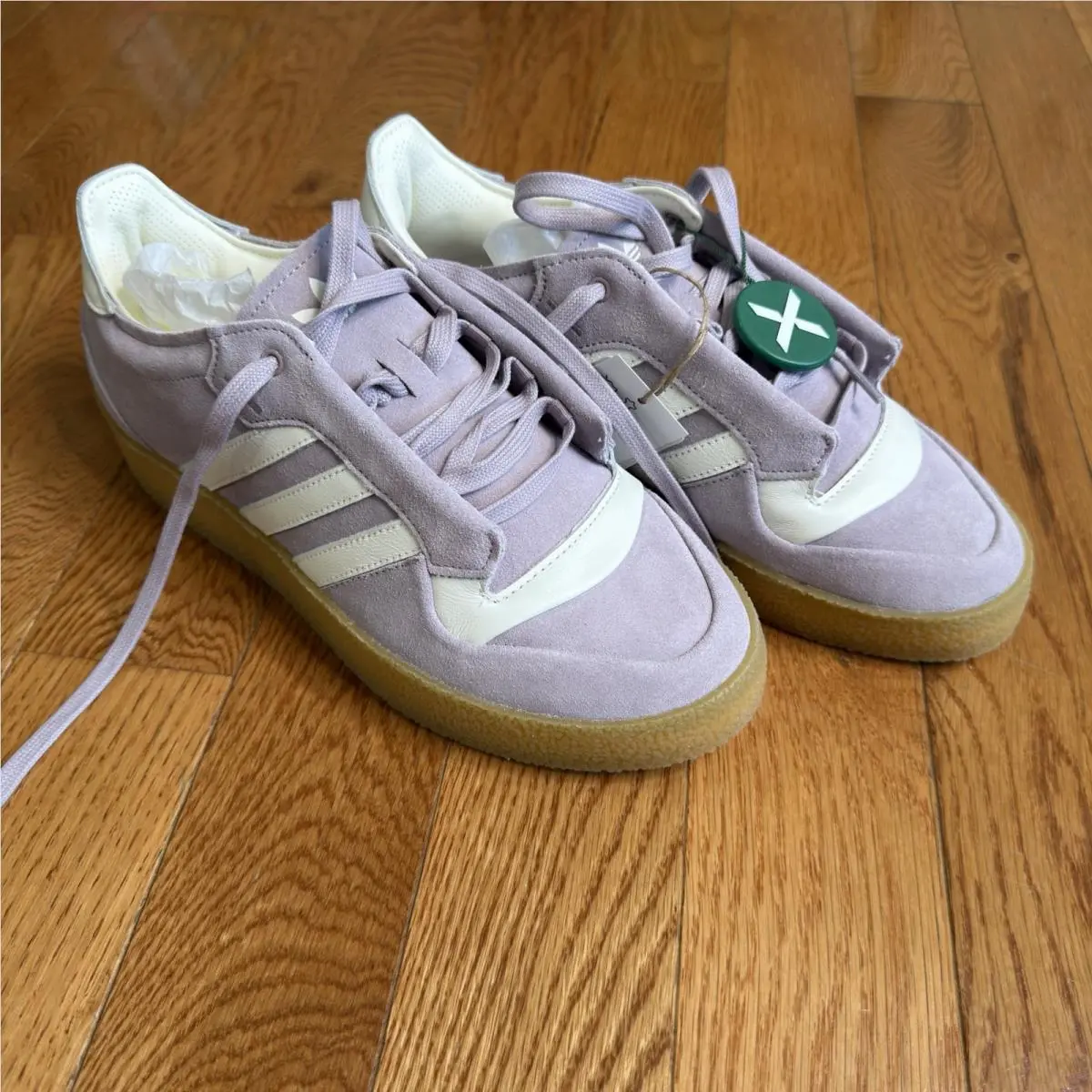 Adidas shoes - Purple/White 8