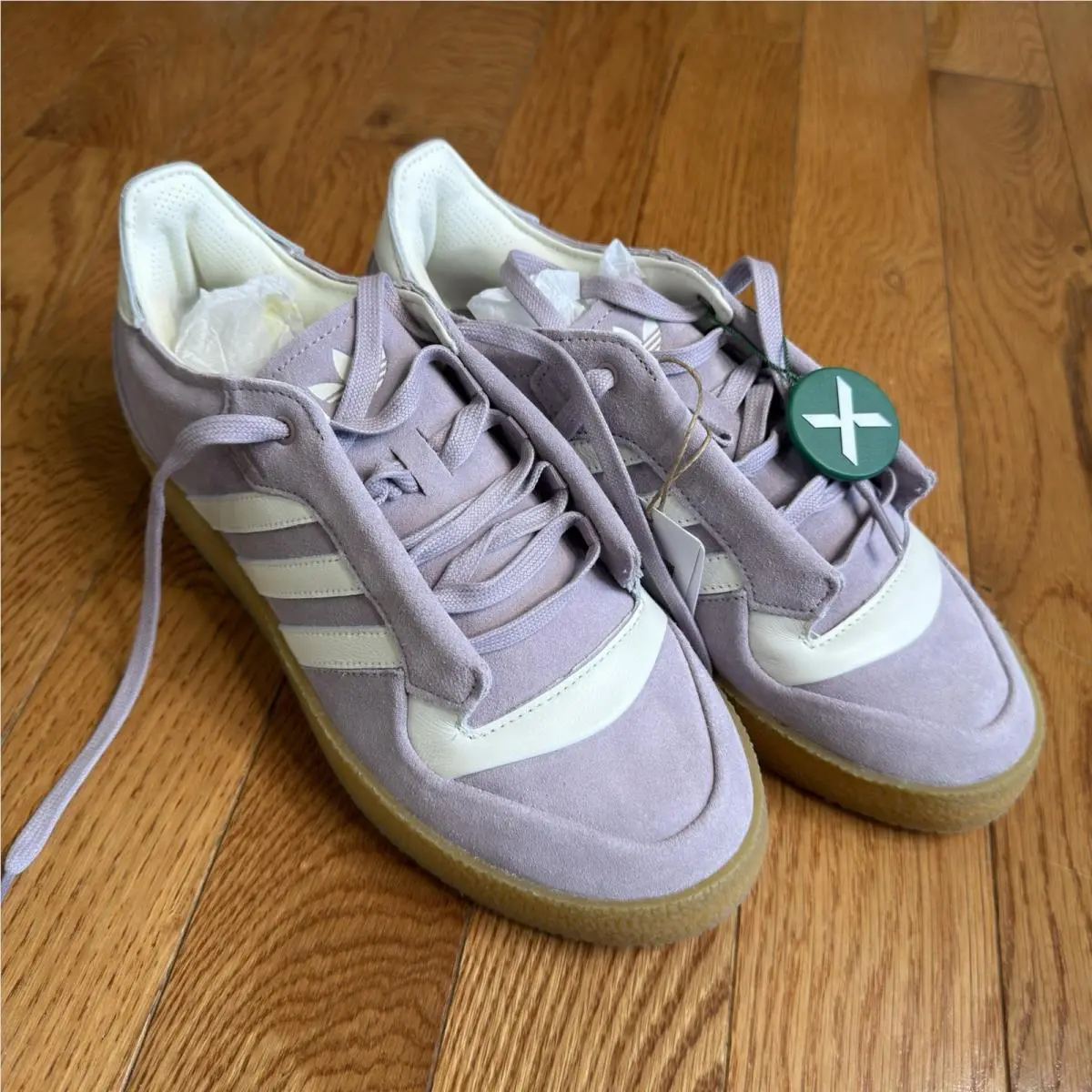 Adidas shoes - Purple/White 3