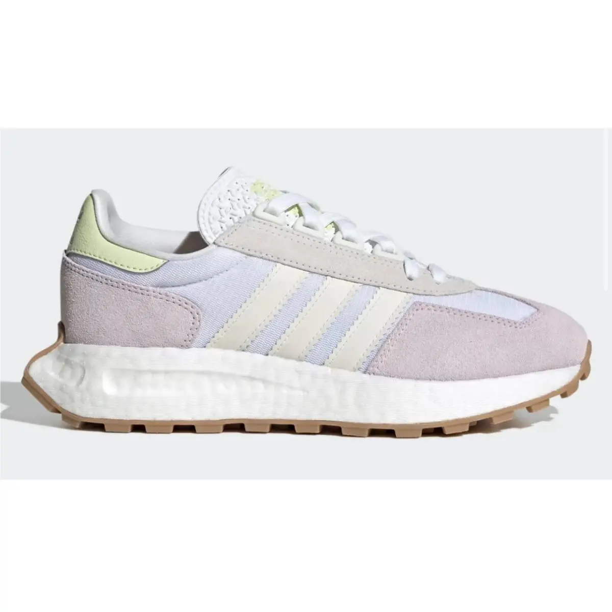 Retropy E5 White Pink Women`s Sz 6.5 Boost Sneakers GW8262 by Adidas