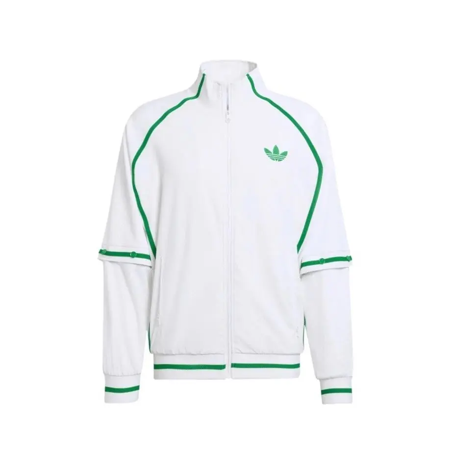 Originals Tennis Heritage Woven Track Top Full-zip Jacket Mens L JW1376 by Adidas