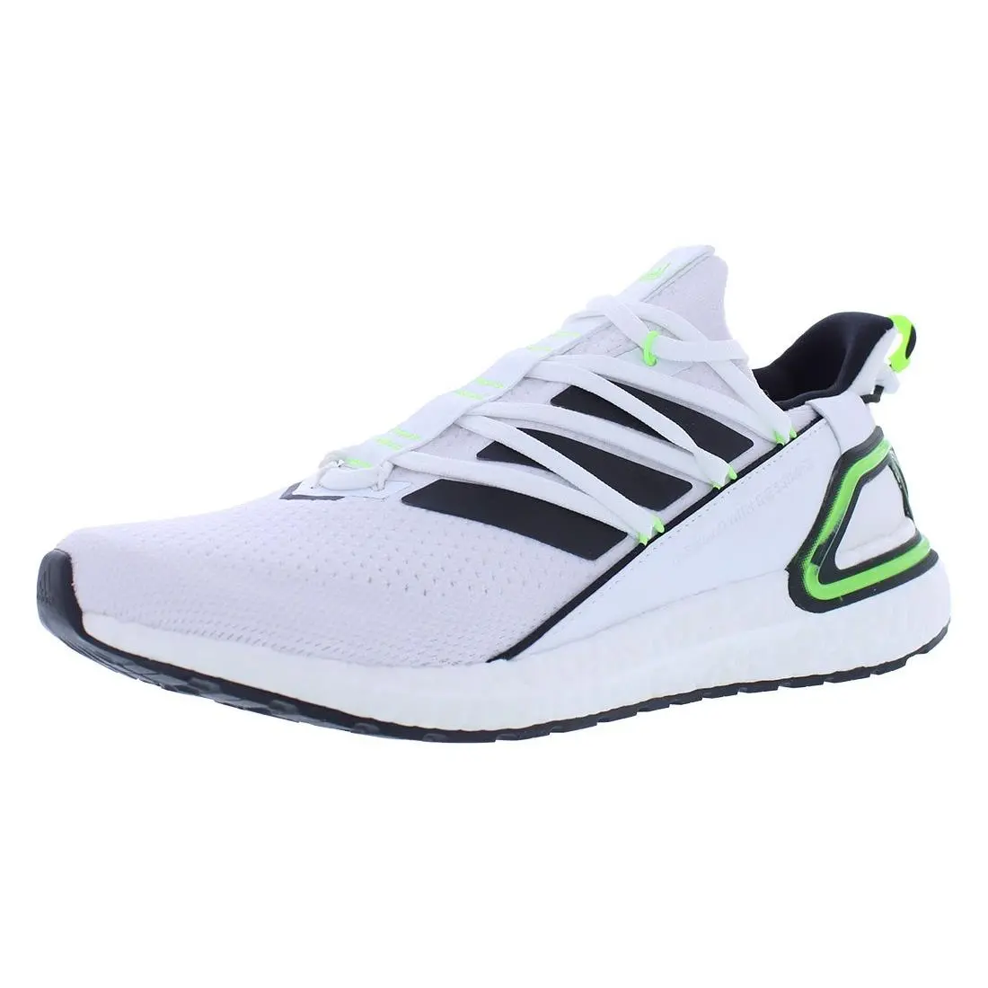 Adidas shoes - Cloud White/Core Black/Signal Green, Main: White (UPC: 194828305253) 0