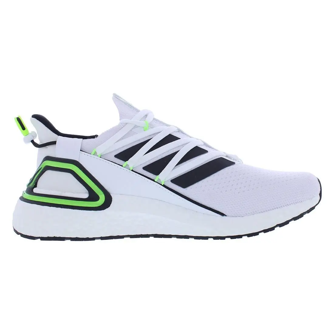 Adidas shoes - Cloud White/Core Black/Signal Green, Main: White (UPC: 194828305253) 1