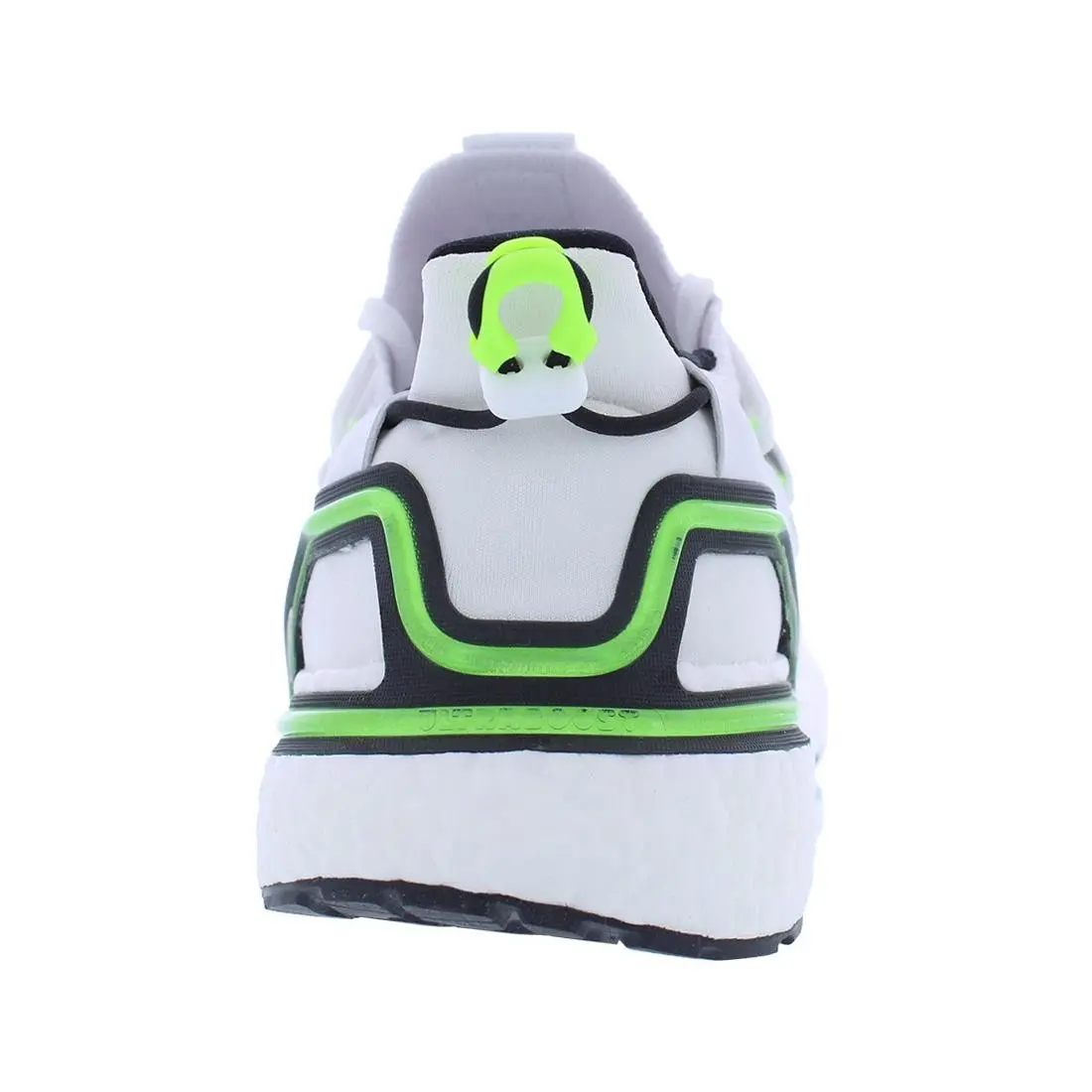 Adidas shoes - Cloud White/Core Black/Signal Green, Main: White (UPC: 194828305253) 2