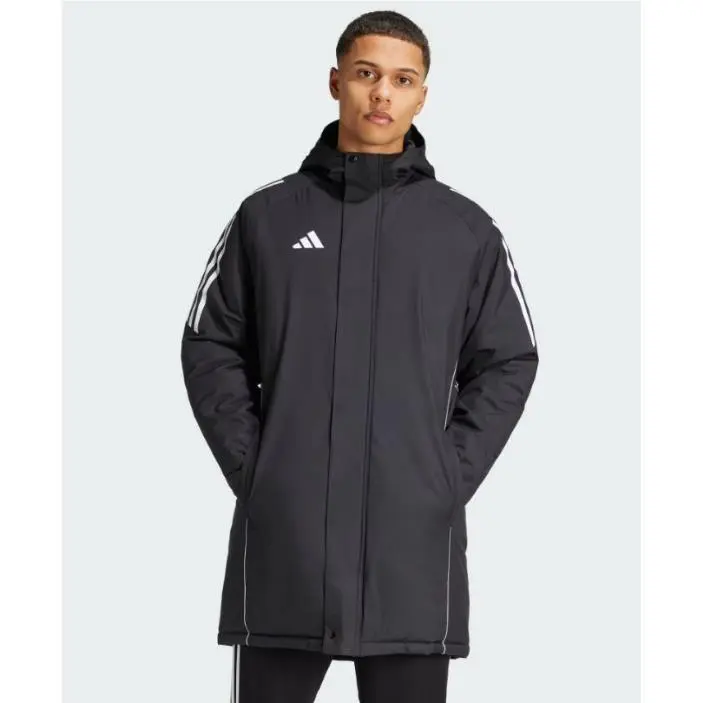Adidas Tiro 24 Stadium Parka Black Men`s Size Medium
