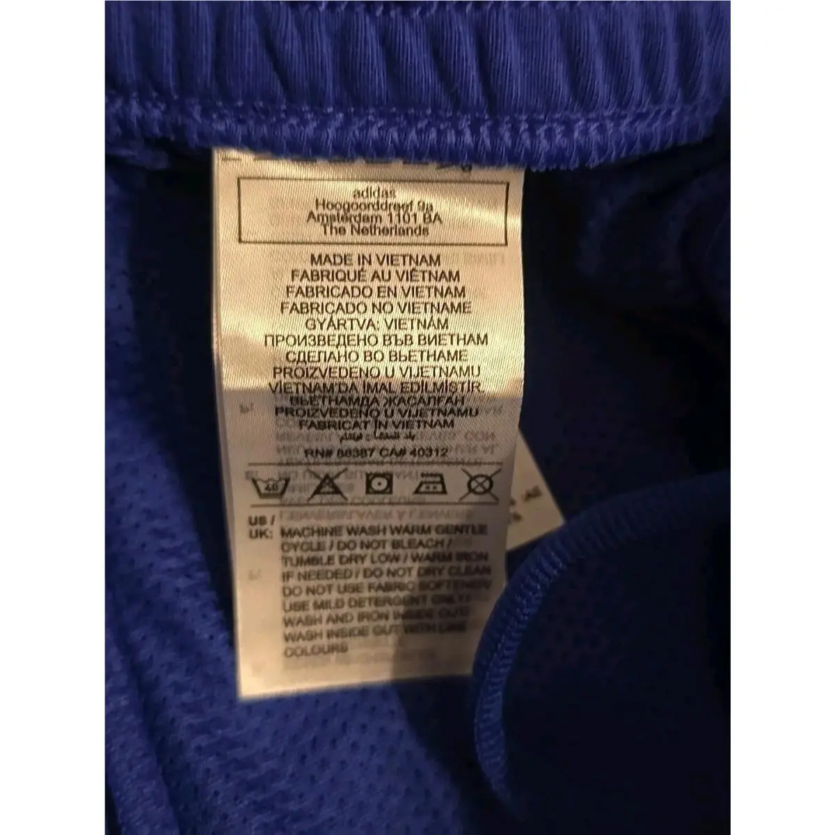 Adidas clothing - Blue 10