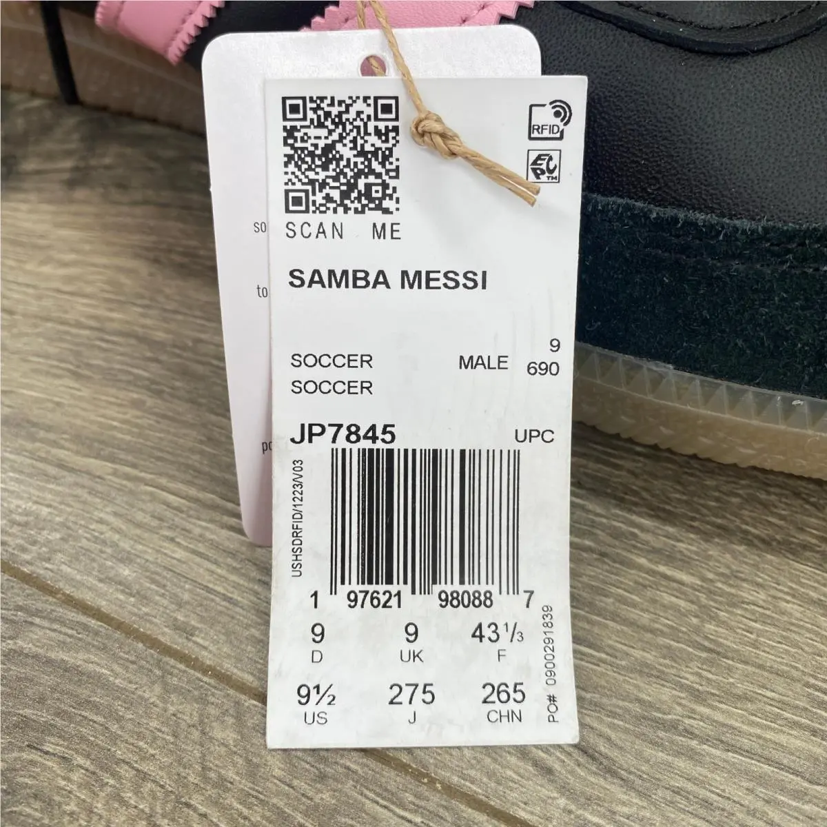 Adidas shoes - adidas Samba Messi - Samba Messi - Black 0