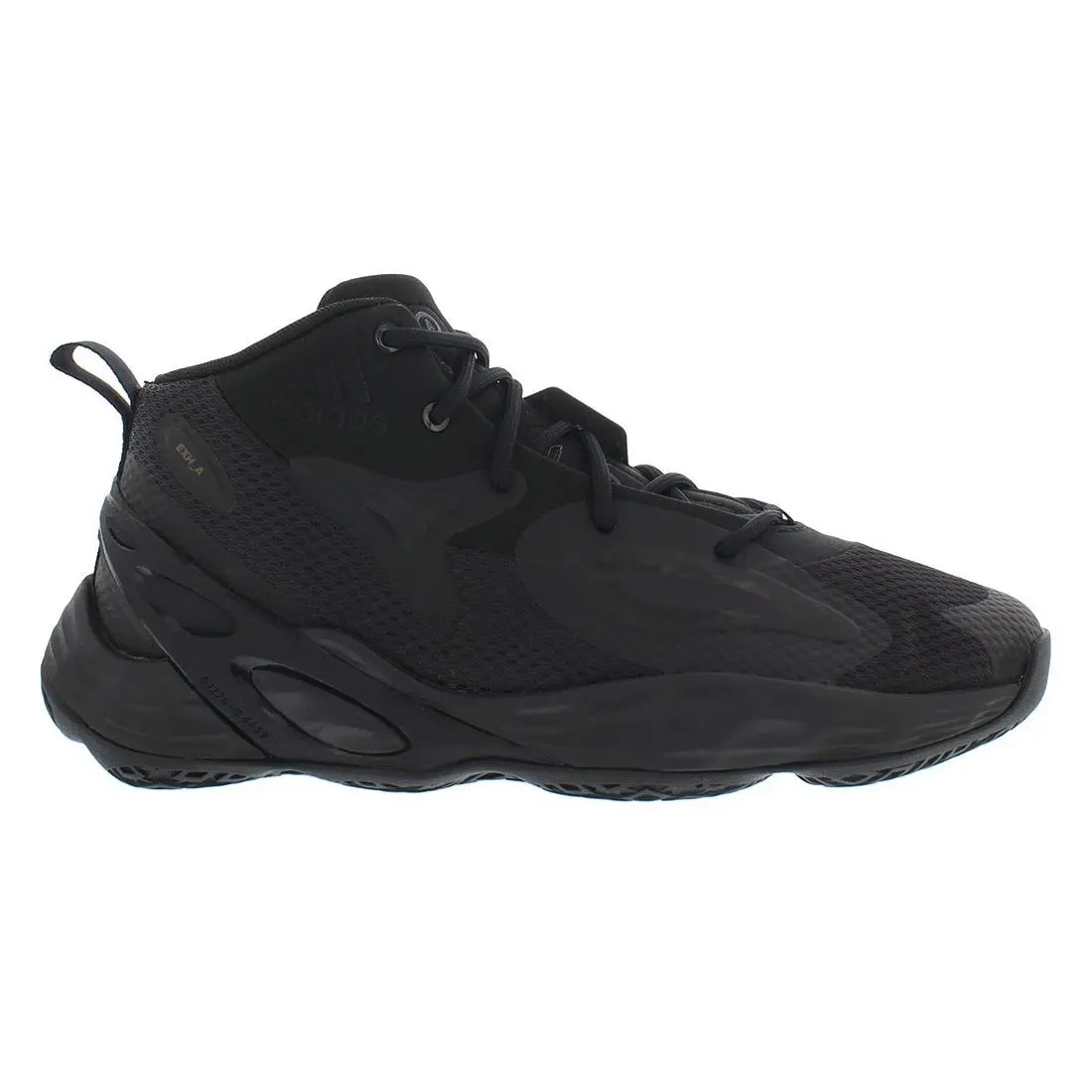 Adidas Exhibit A Mid Unisex Shoes Size 12.5 Color: Black - Black, Main: Black