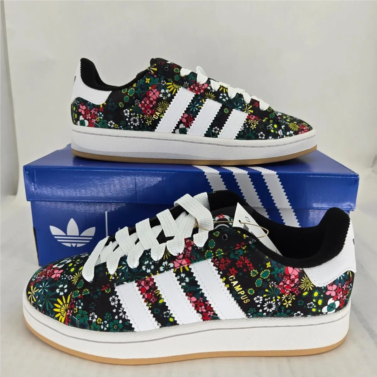 Originals Campus 00s J Liberty London Floral Sneakers JQ2011 Size 6.5Y by Adidas