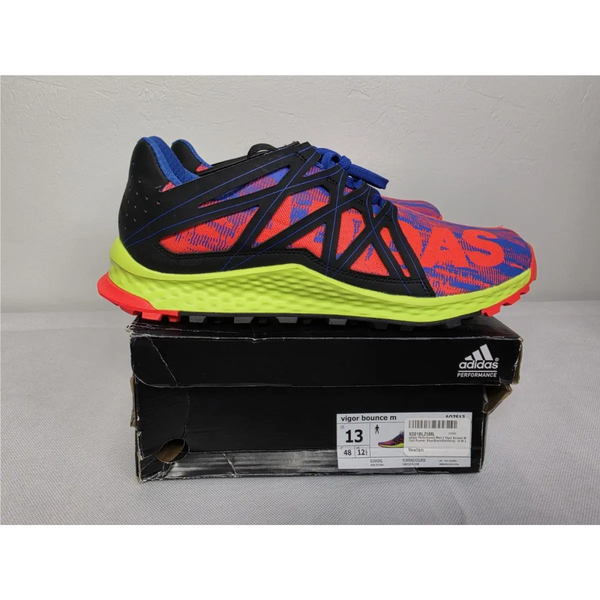 Adidas shoes - adidas Vigor Bounce - Vigor Bounce - AQ7513 - Blue 0