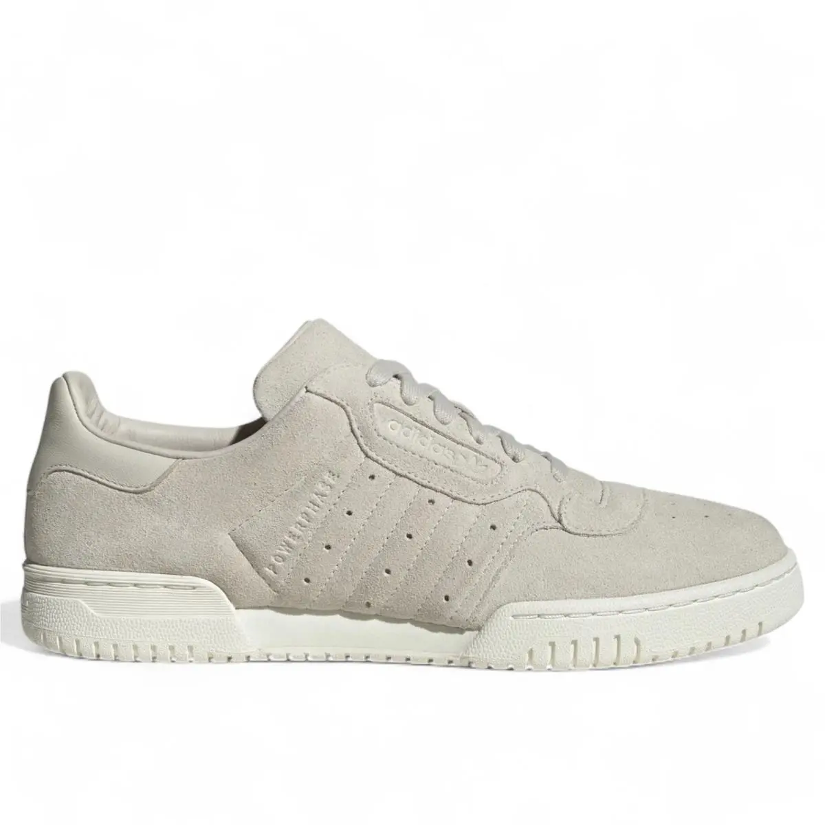 Adidas Powerphase Shoes Mens 10 Alumina Off White Retro 80s Style JH5487