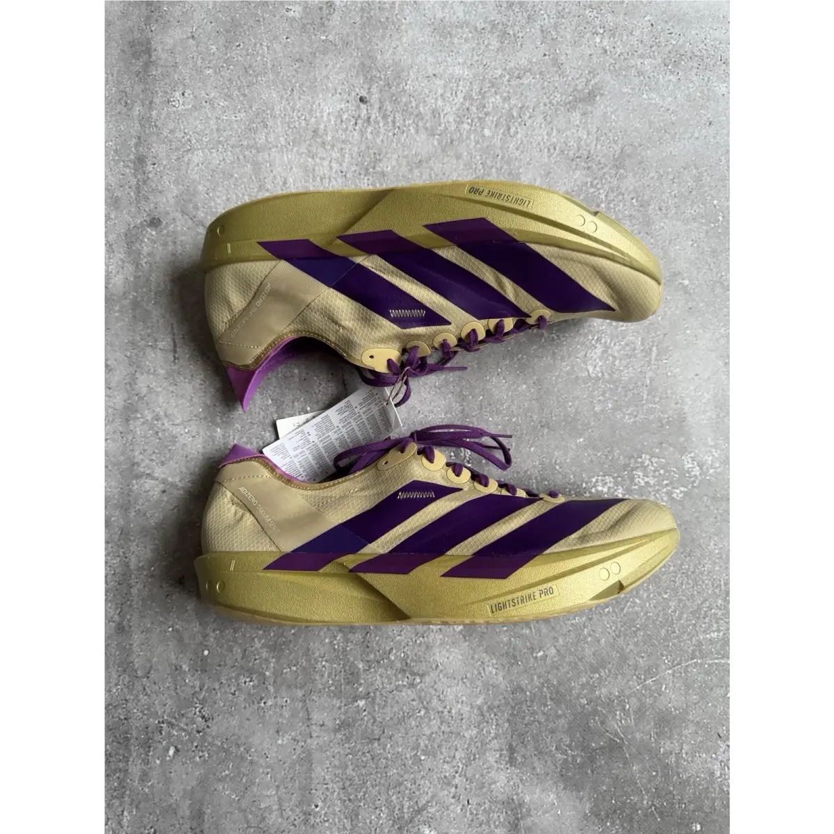 Adidas shoes - adidas Adizero - Adizero - JR7417 - Gold 0