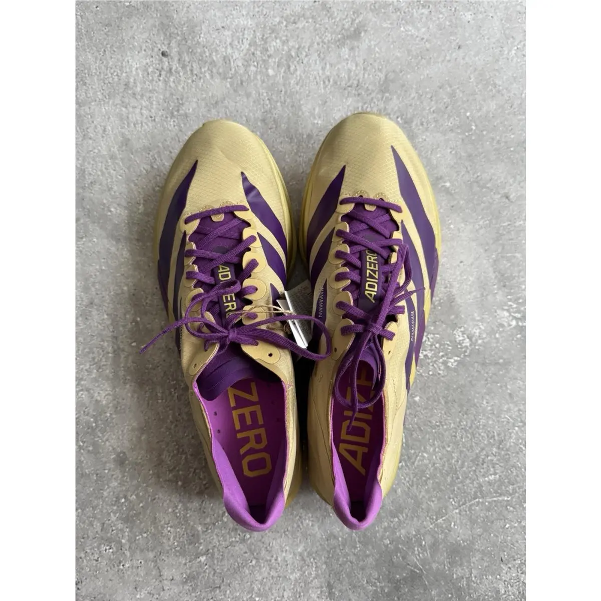 Adidas shoes - adidas Adizero - Adizero - JR7417 - Gold 3