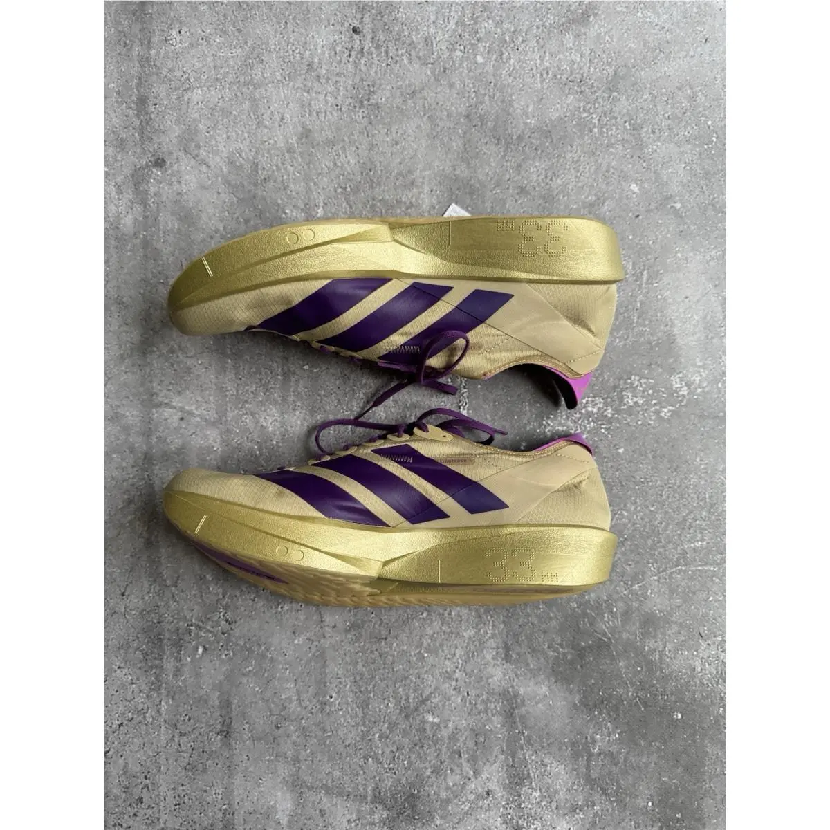Adidas shoes - adidas Adizero - Adizero - JR7417 - Gold 1