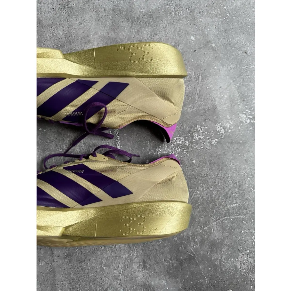 Adidas shoes - adidas Adizero - Adizero - JR7417 - Gold 2