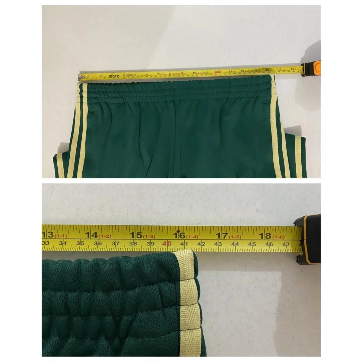 Adidas clothing - Collegiate Green Powder Yellow 10