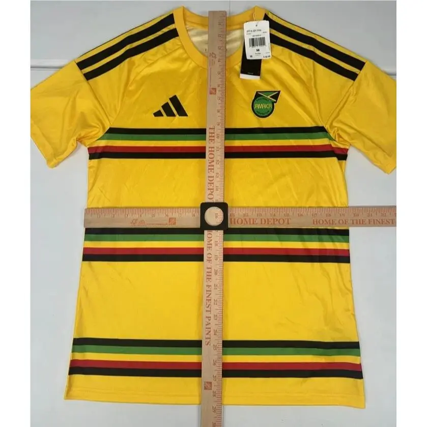 Adidas clothing - Adidas x Jamaica x Bob Marley Jersey - Jamaica - Yellow 0