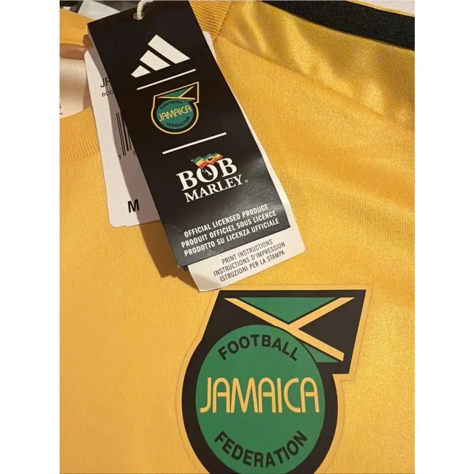 Adidas clothing - Adidas x Jamaica x Bob Marley Jersey - Jamaica - Yellow 4