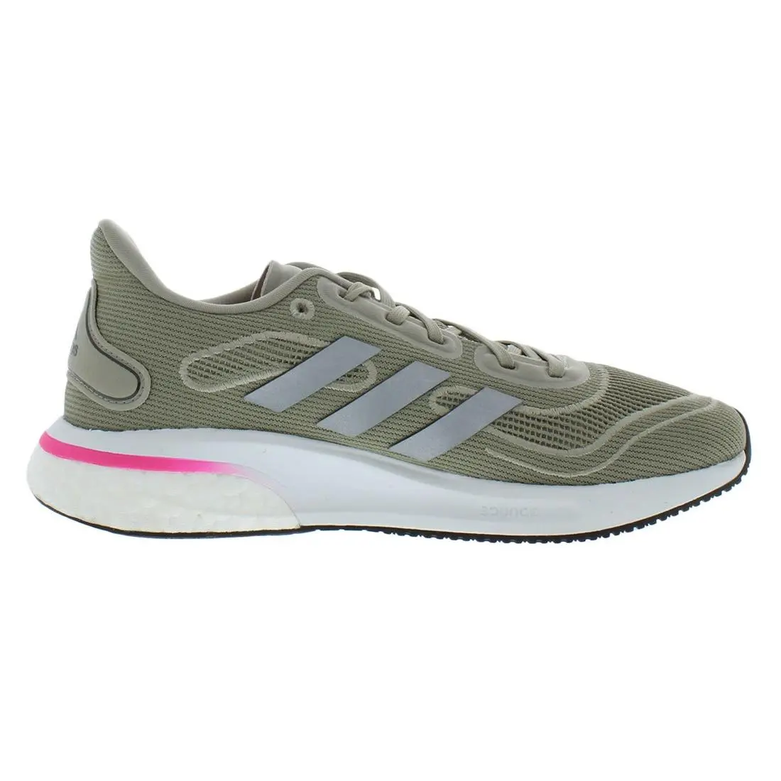 Adidas shoes - Feather Grey/Silver Metallic/Shock Pink, Main: Grey (UPC: 191532672893) 1