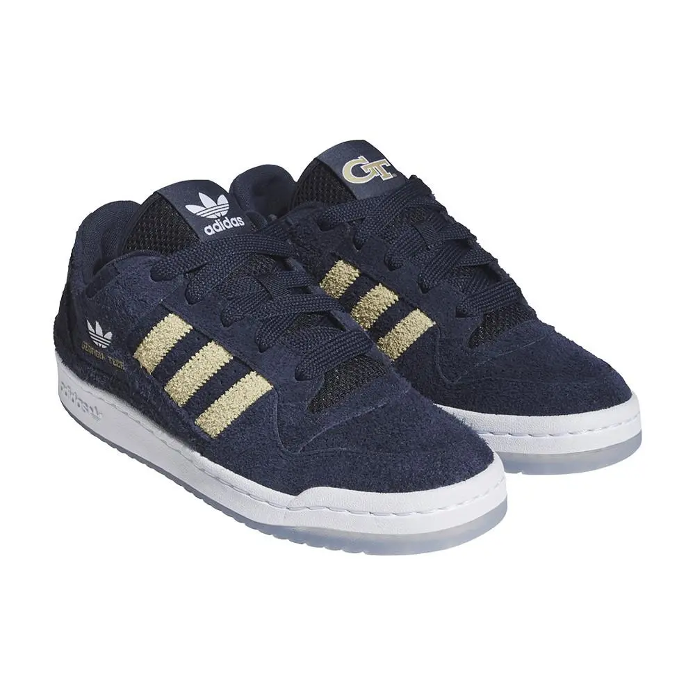 Adidas shoes - adidas Forum Low Cl Georgia Tech Lace Up - HQ7477 - Blue (UPC: 198323491497) 0