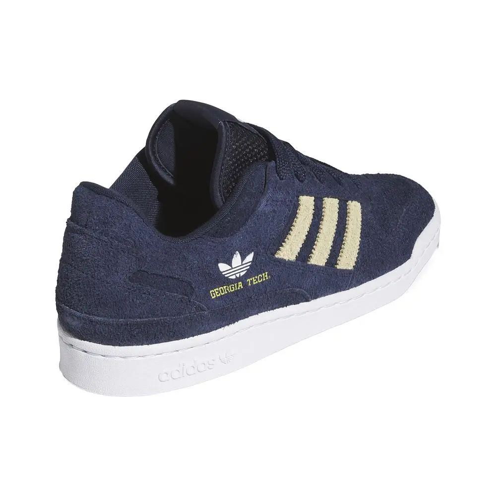 Adidas shoes - adidas Forum Low Cl Georgia Tech Lace Up - HQ7477 - Blue (UPC: 198323491497) 4