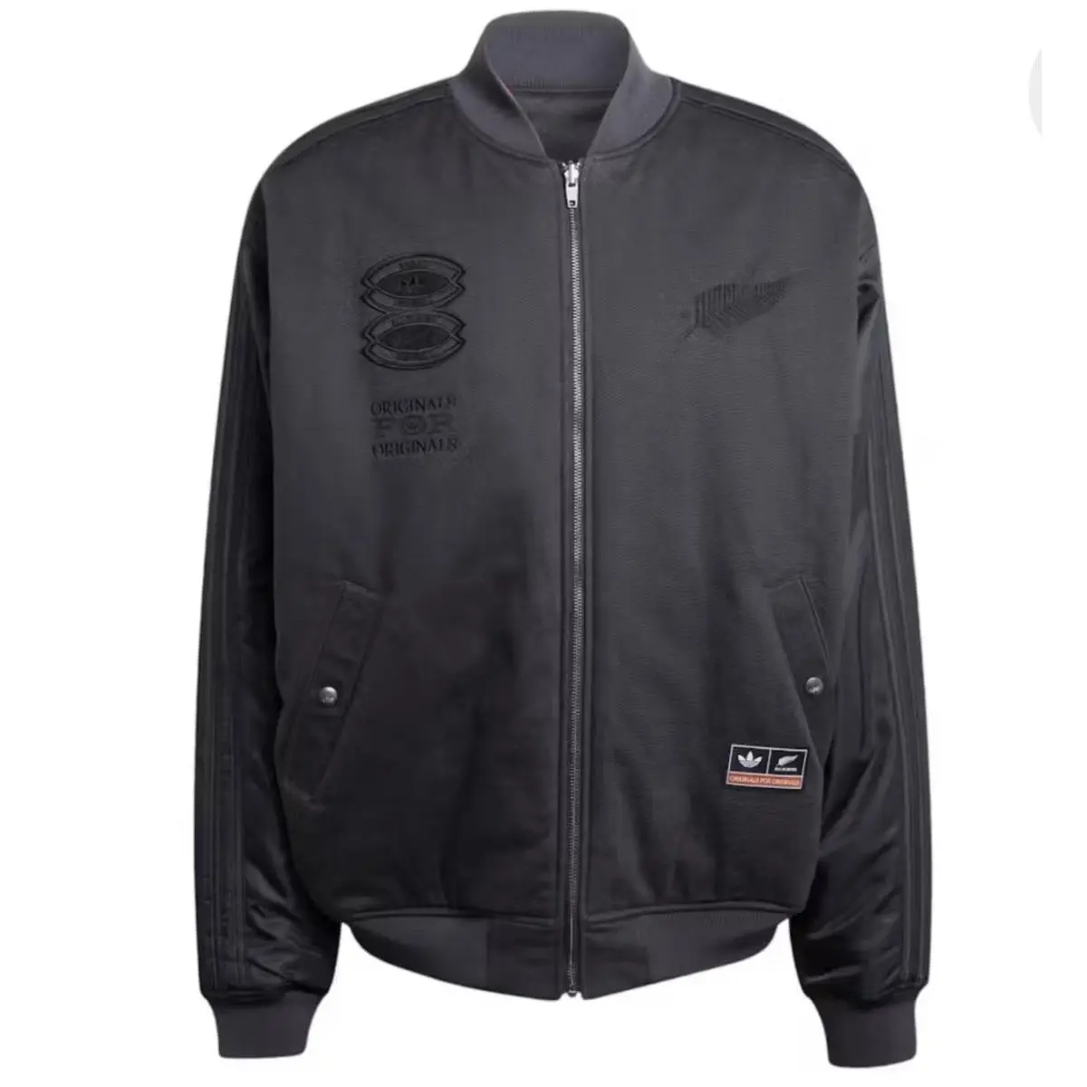 Adidas All Blacks Reversible Zealand Team Men’s Bomber Jacket Size M