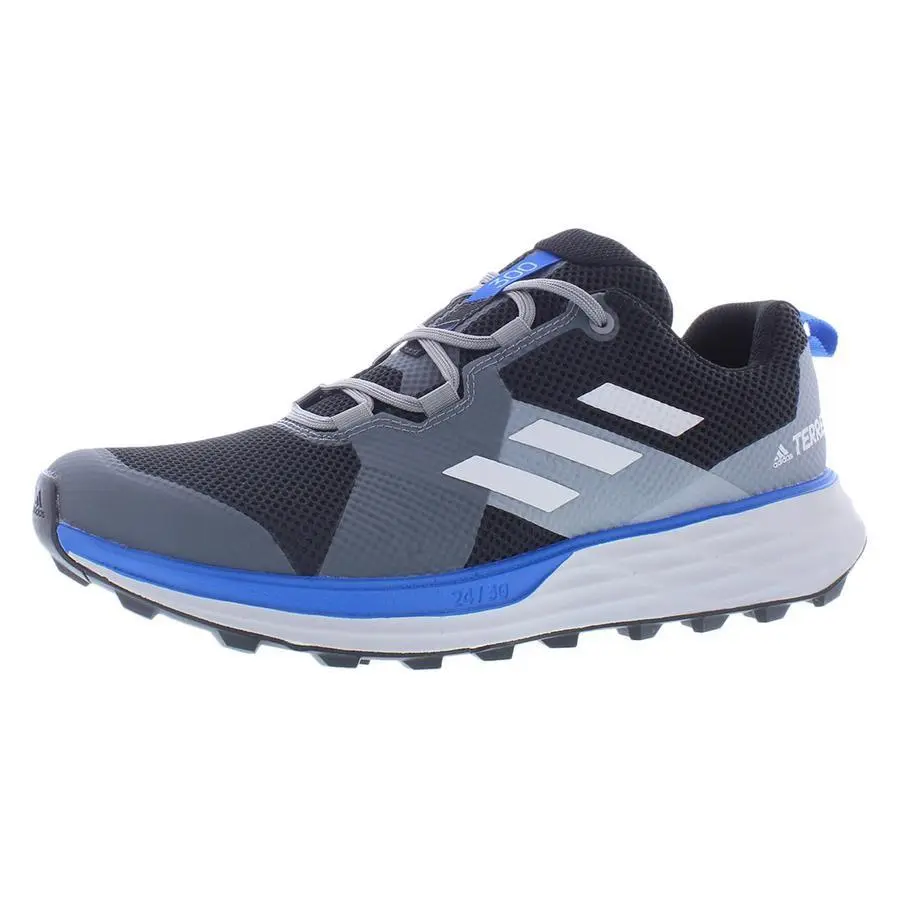 Adidas shoes - Black/Grey One/Glow Blue, Main: Black (UPC: 193101034248) 2
