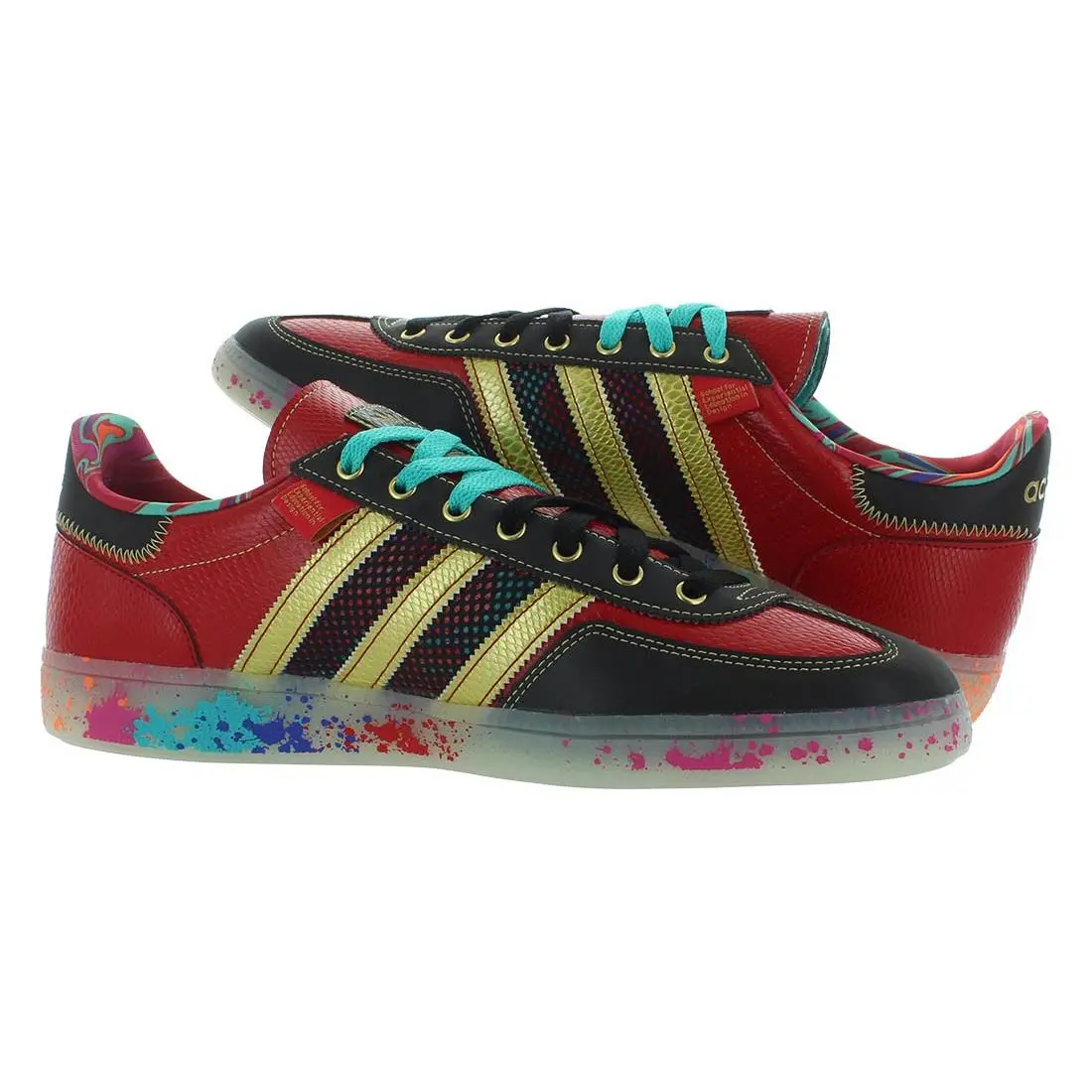 Adidas shoes - Better Scarlet/Gold Metallic/Core Black, Full: Better Scarlet/Gold Metallic/Core Black (UPC: 196474984868) 1
