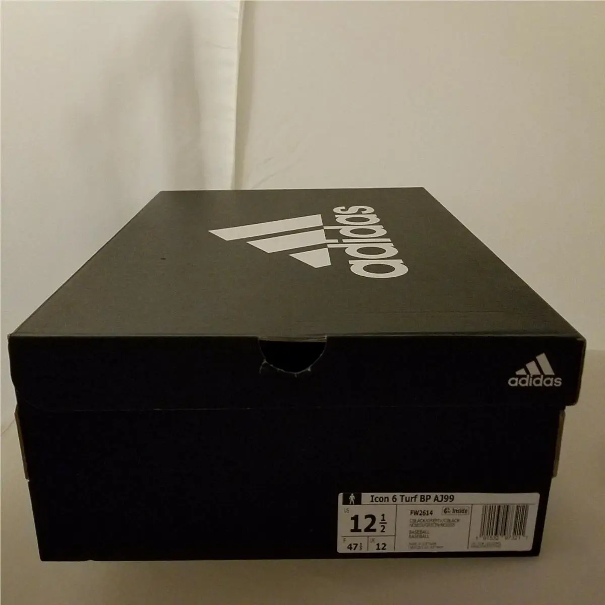 Adidas shoes - Adidas Icon 6 Turf BP - FW2614 - Black 6