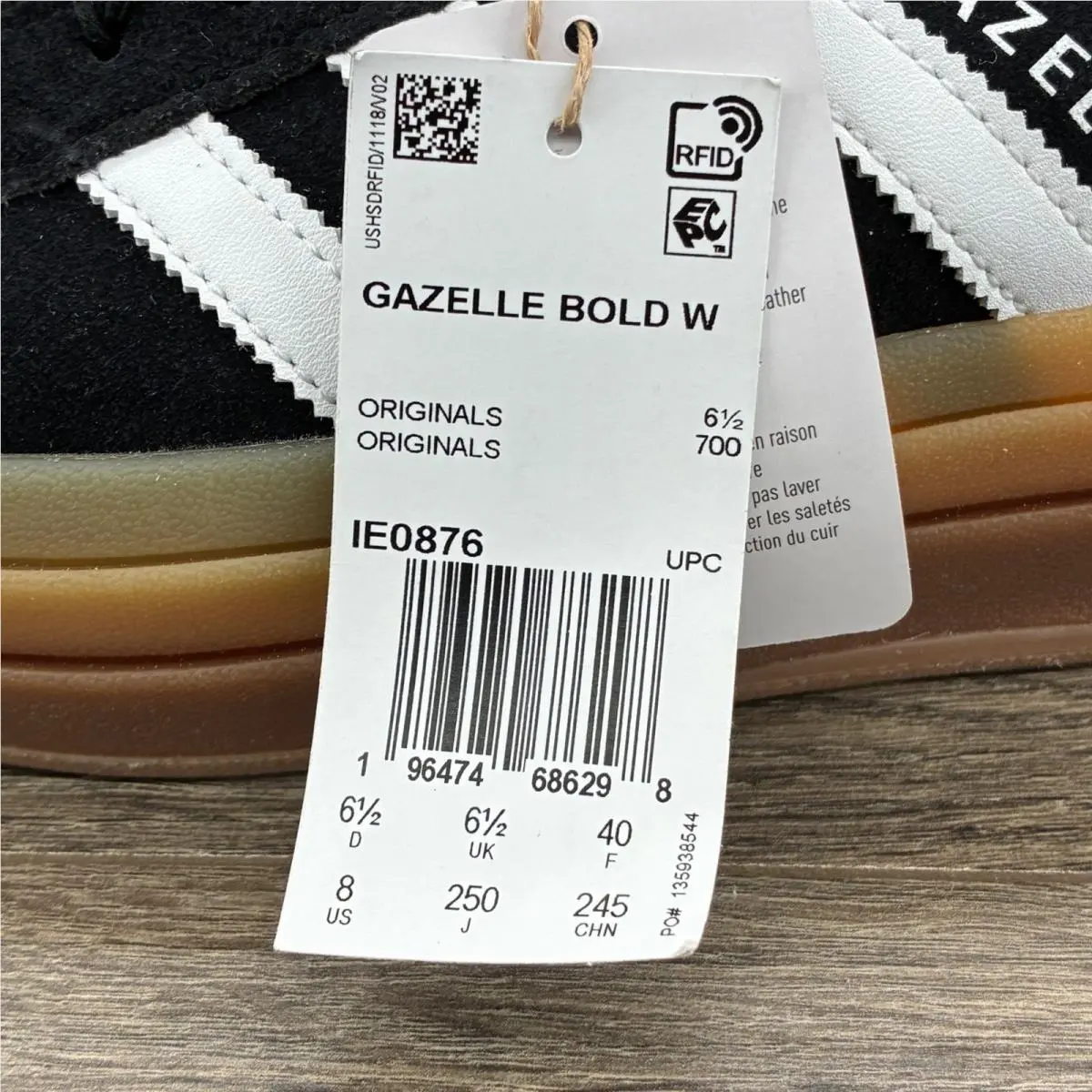 Adidas shoes - adidas Gazelle Bold - Gazelle Bold - Black 1