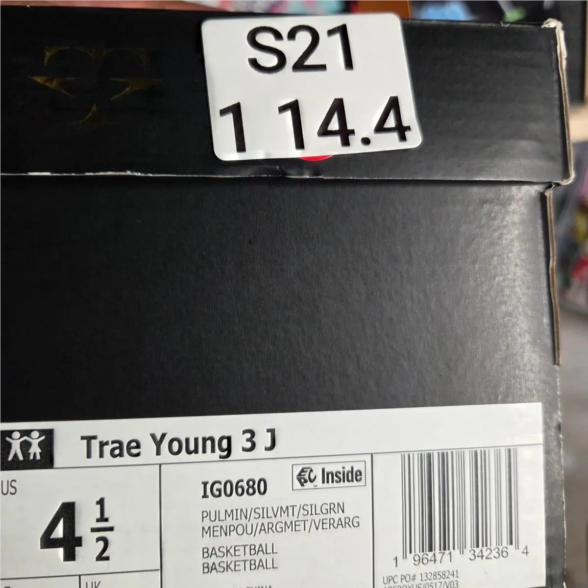 Adidas shoes - Trae Young 3 J - Trae Young - Green 7
