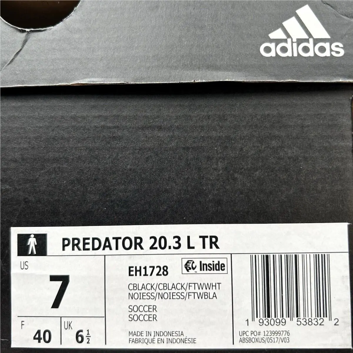 Adidas shoes - adidas Predator - Predator - EH1728 - Black (UPC: 193099538322) 10
