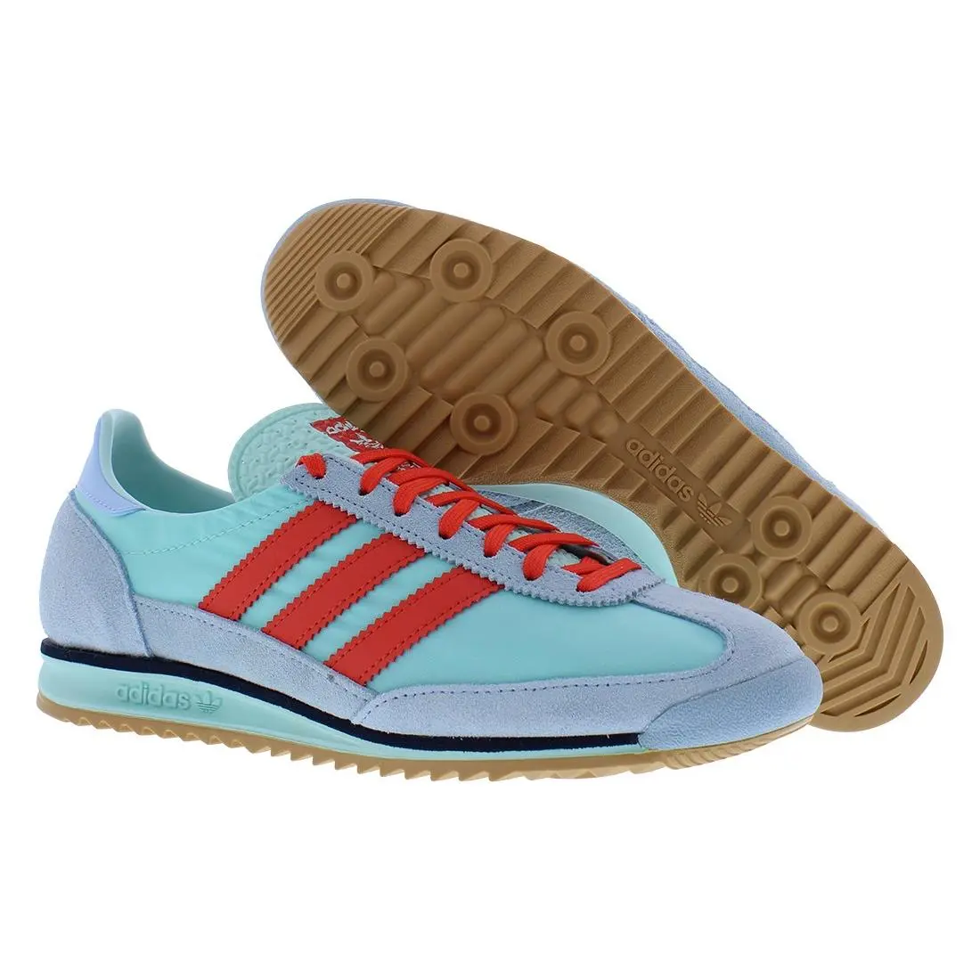 Adidas SL 72 Womens Shoes Size 8.5 Color: Semi Flash Aqua/bright Red/clear Sky